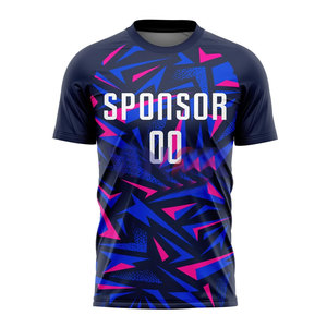 Tenues de football de qualité supérieure, maillots de foot 100% polyester respirant, design personnalisé par sublimation, vêtements d'équipe, vente en gros d'usine - Product Image 1