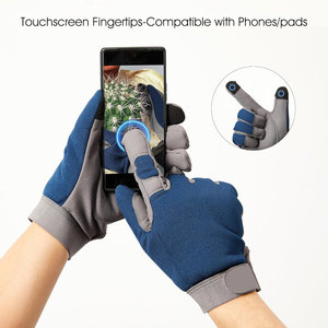 Guantes de Seguridad de Cuero Resistentes y Duraderos para Hombre, Uso Doméstico, Cuatro Estaciones, Ecológicos, de Secado Rápido - Product Image 3