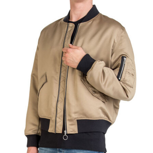 Veste de sport personnalisable pour homme, veste en satin 100% polyester, veste varsity pour usage décontracté, homme et femme - Product Image 5