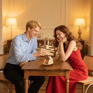 Puzzle 3D in Legno MUSIC PARK, Kit Fai-da-Te Carillon 'You Are My Sunshine', Regalo di Compleanno per Donne - Product Image 4