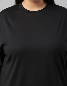 T-shirt unisexe grande taille à carreaux, respirant, décontracté, pour l'extérieur, surdimensionné, écologique, avec fermeture éclair et logo, tendance - Product Image 1