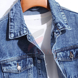 Vestes en jean pour hommes de qualité supérieure, en coton durable, vêtements décontractés pour tous les jours, fournisseur en gros de marques privées - Product Image 4