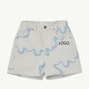 Shorts pour garçons, qualité export, collection de vêtements durables, denim, mode streetwear / logo personnalisé, fabricant OEM, vente en gros, commande en gros - Product Image 1