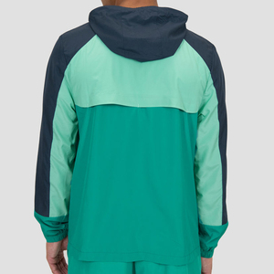 Veste coupe-vent d'hiver à capuche en jean imperméable et respirante, matelassée, avec logo frontal, faible MOQ, service OEM, haute qualité, vente chaude - Product Image 2