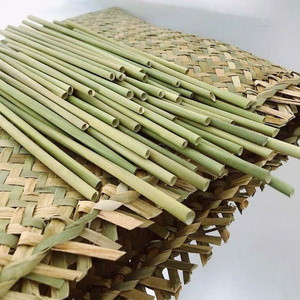 Pailles à boire en bambou naturel écologiques, biodégradables, réutilisables, de qualité alimentaire - Product Image 2