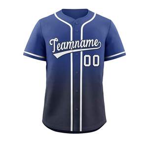 Camisetas de Béisbol al por Mayor Hechas en Fábrica, Jersey de Béisbol Personalizado, Antibacteriano y de Secado Rápido, Bordado, Jerseys de Béisbol Juveniles - Product Image 5
