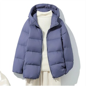 Nouvelle Doudoune Légère Femme Automne-Hiver 2026 – Simple, Tendance et Chaude avec Capuche - Product Image 2