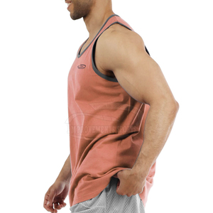 2024 nueva llegada personalizada Color sólido secado rápido camiseta sin mangas poliéster transpirable para entrenamientos precio al por mayor técnicas lavadas - Product Image 6