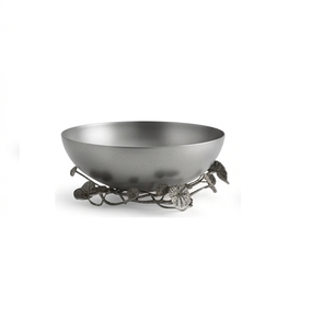 Recién llegado: Tazón de cerámica con borde dorado y soporte de hojas, diseño moderno y lujoso en azul para servir comida. - Product Image 3