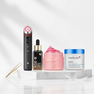 Medicube Kolajen Cam Cilt Duo Age-R Booster Pro Siyah Güzellik Cihazı ve Kolajen Jöle Krem 110ml - Product Image 1