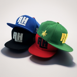 Gorra Snapback Bordada Snack Shop Azul Negro Blanco de 6 Paneles Ajustable Unisex Estilo Urbano Casual - Product Image 4