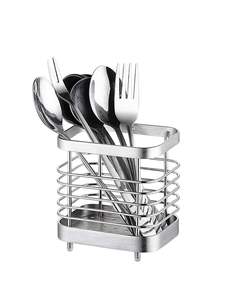Decorative Metal Cutlery Holder For <b>Rustic</b> <b>Farmhouse</b> Kitchen And <b>Dining</b> <b>Table</b> Presentation - Product Image 4