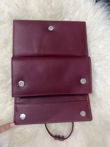 Cartera Larga de Piel Sintética para Mujer con Asa y Cierre Magnético, Bolso de Noche para Dama, Accesorios de Moda Personalizados OEM - Product Image 5