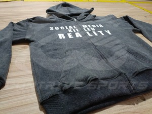 Sudadera de Alta Calidad 100% Algodón con Cierre, Corte Holgado, Estilo Urbano para Hombre, Estampado Serigrafiado, Lavado Ácido Vintage, Hombros Caídos - Product Image 2