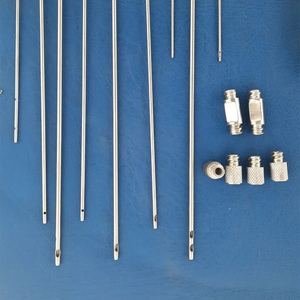 Juego de Cánulas de Liposucción de Grado Médico, Instrumentos Reutilizables de Acero Inoxidable de Precisión para Eliminación de Grasa, Aspiración de Grasa y Cosmética - Product Image 4