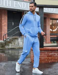 Conjunto deportivo de chándal para hombre, ideal para correr, gimnasio, fitness y uso casual en casa, estilo atlético cómodo y en oferta. - Product Image 2