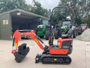 Miniexcavadora Kubota K008-5, Tractor K008-3, 1 año de garantía, tipo oruga, componentes principales de motor y caja de cambios Liebherr en venta - Product Image 4