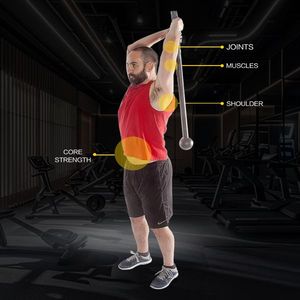 Kettlebell Macebell da 15 libbre per fitness domestico e allenamento in palestra, ottimo per esercizi con martello - Product Image 5