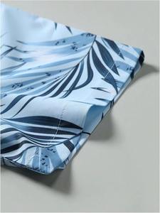 New Design 2026 Summer Men's Twin <b>Set</b> Short Sleeve T-Shirt and Shorts Two-Piece 100% Cotton <b>Knitted</b> Quick Dry - Product Image 3