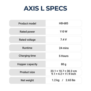 Molinillo de Café Inalámbrico de Larga Duración, Ajuste Preciso de 60 Pasos, Molinillo Eléctrico Antiestático de Bajo Ruido para Uso Doméstico - Product Image 6