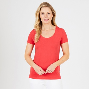 Camisetas de Mujer al por Mayor 100% Algodón, Camisetas con Gráficos, Camisetas con Logotipo, Camisetas de Color Neutro para Mujer - Product Image 4