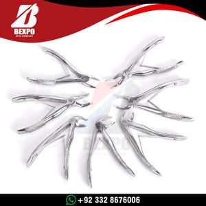 Juego de 7 Piezas de Pinzas Extractoras de Dientes para Niños, Kit Dental Infantil, Acero Inoxidable Alemán Profesional Reutilizable - Product Image 2