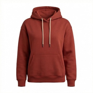 Sudadera con Capucha Antiarrugas para Mujer, de Forro Polar, Manga Larga, Oversize, Estilo Pullover, Ropa Deportiva de Moda - Product Image 1