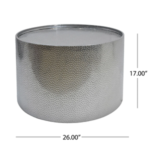 โต๊ะกาแฟอลูมิเนียมโลหะแบบแฮนด์เมดโต๊ะข้างทำจากโลหะทำจากอะลูมิเนียมดีไซน์ทันสมัยงานตามสั่งผู้ผลิตอินเดีย - Product Image 4