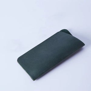 Sophisticated Classic Luxury Handmade Genuine Leather Lightweight Water Resistant <b>Glasses</b> Sleeve Minimalist Eyewear Cover Bulk - Product Image 6