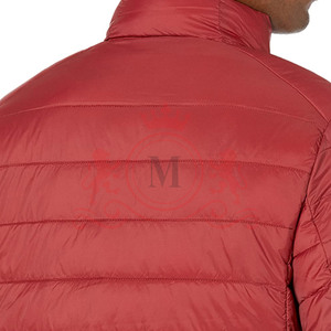 Men's <b>Packable</b> Puffer <b>Jacket</b> Lightweight Quilted Full Zip Stand Collar Wholesale Price Puffer <b>Jacket</b> - Product Image 3