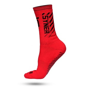 Calcetines deportivos atléticos con logotipo personalizado para hombre, antibacterianos para fútbol y correr, disponibles en diferentes colores - Product Image 3