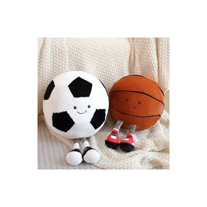 Pelota de Fútbol de Peluche con Sonajero, Juguete Suave para Bebés de 0 a 24 Meses, Unisex, Alivia el Estrés, Relleno de Algodón PP - Product Image 4