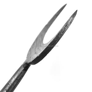 Têtes larges à pointe de flèche faites à la main en acier damas de haute qualité avec arbre en carbone pour la chasse et le tir prix de gros - Product Image 5