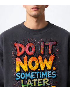 Sudadera Personalizada para Hombre, Estilo Urbano, Bordada e Impresa Digitalmente, Oversize, 360g, Poliéster/Algodón, Felpa - Product Image 3