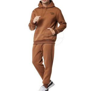Conjunto Deportivo Ligero con Capucha para Hombre, Informal de Invierno, 100% Algodón, Transpirable, para Correr, Entrenar, Cómodo - Product Image 3
