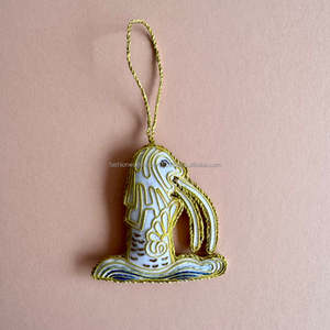 เครื่องประดับแบบแขวนประดับลูกปัดงานปักสีสันสดใสตกแต่งด้วยขนนกหางที่ได้แรงบันดาลใจในการตกแต่งวันหยุดในฟาร์ม - Product Image 5