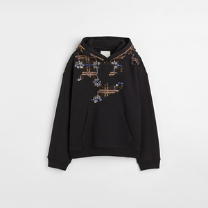 Sweat à capuche polaire surdimensionné personnalisé avec strass, qualité supérieure, pour homme, hiver, uni, 100 % coton respirant, coupe classique, style urbain - Product Image 1