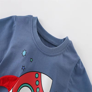 Camiseta para Bebé Niño 2026, 100% Algodón, Tela Suave, Logotipo Personalizado, Fabricante Mayorista OEM ODM - Product Image 5