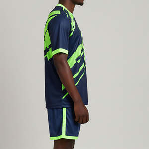 Servicio de Impresión por Transferencia de Calor Personalizado para Camisetas de Fútbol - Uniformes con Impresión de Insignias de Equipo con Patrones Coloridos y Duraderos - Product Image 2