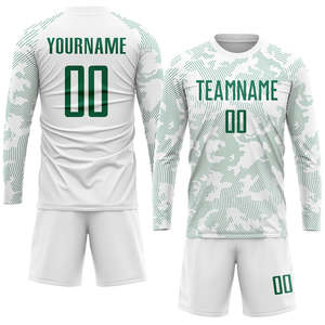 Uniforme de Fútbol Personalizado, Ecológico, Transpirable, de Manga Corta, Impreso, de Primera Calidad, en Oferta - Product Image 3