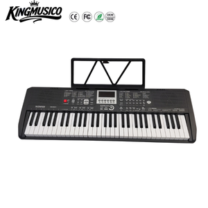 <span class=keywords><strong>Teclado</strong></span> Electrónico Portátil de 61 Teclas, Piano con Pantalla LED Digital, 200 Tonos, 200 Ritmos, <span class=keywords><strong>Teclado</strong></span> Dual, <span class=keywords><strong>70</strong></span> Canciones de Demostración para Principiantes - Product Image 1