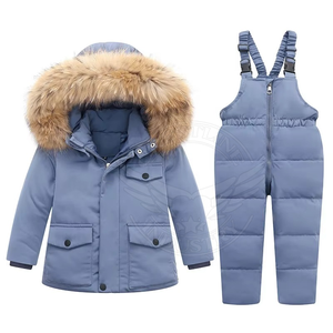 Conjunto de Chaqueta y Pantalones de Esquí para Niñas de Talla Grande AQTQ, Impermeable, Cortavientos, Transpirable, Traje de Nieve Aislado, Cálido para Invierno y Snowboard - Product Image 5