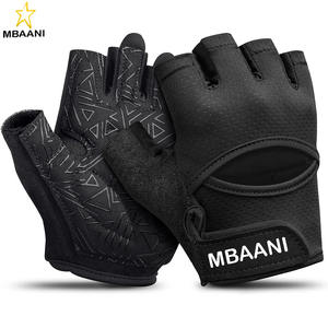 Guantes Unisex Ventilados para Levantamiento de Pesas, Guantes de Gimnasio Acolchados con Protección Completa en la Palma, Agarre y Absorción de Impactos - Product Image 1