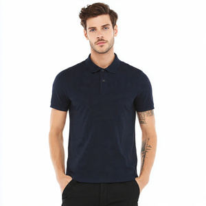 Polo d'été en gros pour hommes, manches courtes, léger, 100 % coton - Product Image 3