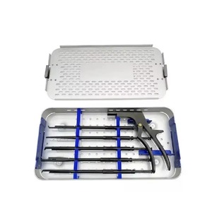 Juego de instrumentos de neurocirugía craneal y de columna vertebral WFNS: Retractor, craniotomía, instrumental craneomaxilofacial, tijeras neuroquirúrgicas - Product Image 1