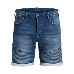 Nouvelle Arrivée Short en Jean Décontracté pour Homme Coupe Ample Respirant 100% Coton Style Salopette Tricotée Été Facile à Porter Vente Directe Usine - Product Image 4