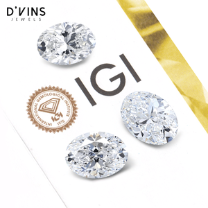 เพชรแล็บโกรว์ CVD คุณภาพสูง ขนาด 1 กะรัต 1.5 กะรัต 2 กะรัต สี D รหัส 789456 พร้อมใบรับรอง เพชรเม็ดเดี่ยว - Product Image 3