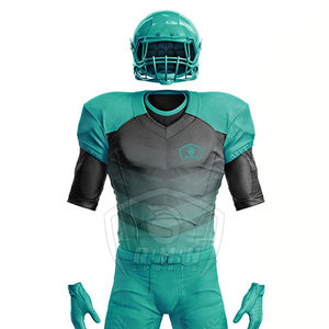 Prix de gros, haute qualité, respirant, personnalisable, imprimé par transfert thermique, uniforme de football en polyester 100% pour hommes - Product Image 4