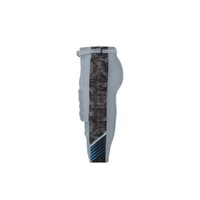 Protections d'épaules de football américain personnalisées, noir et bleu clair, compatibles avec les protections professionnelles de football américain pour hommes et jeunes.