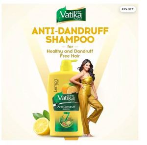 Shampoo antipelliculaire Dabur Vatika Naturals - 1L - Product Image 2